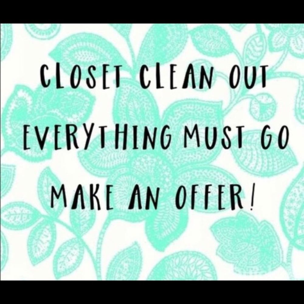 Everything MAKE AN OFFER ON ANY OF YOUR LIKES